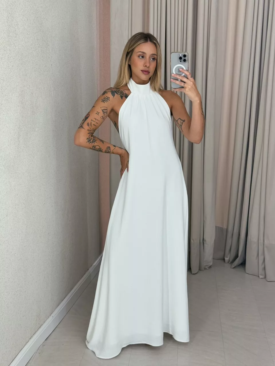 VESTIDO GLENDA CF off - 0058940048 - CAROLLA FERRARO