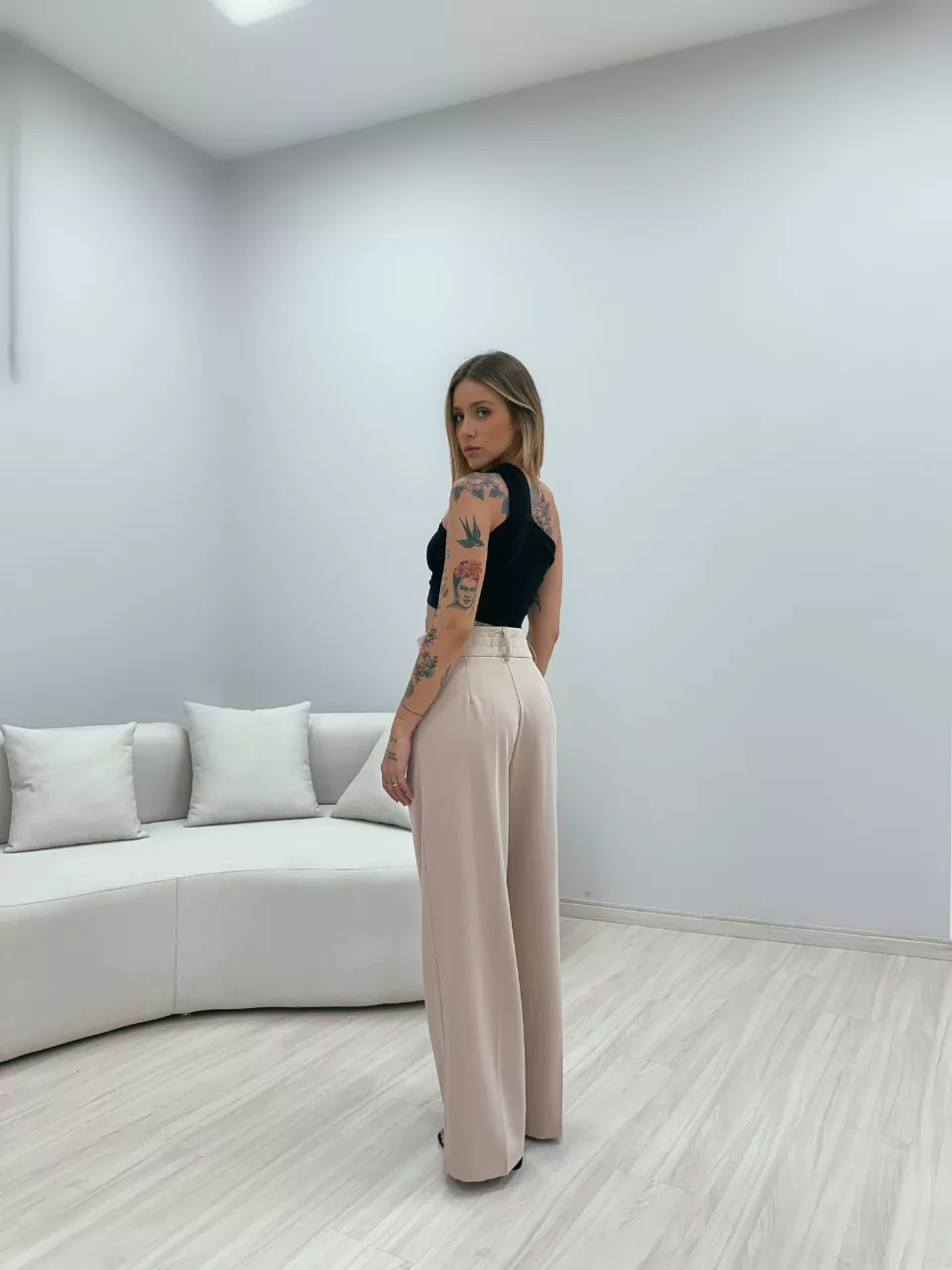 CALÇA ANA LIZ PANTALONA AREIA