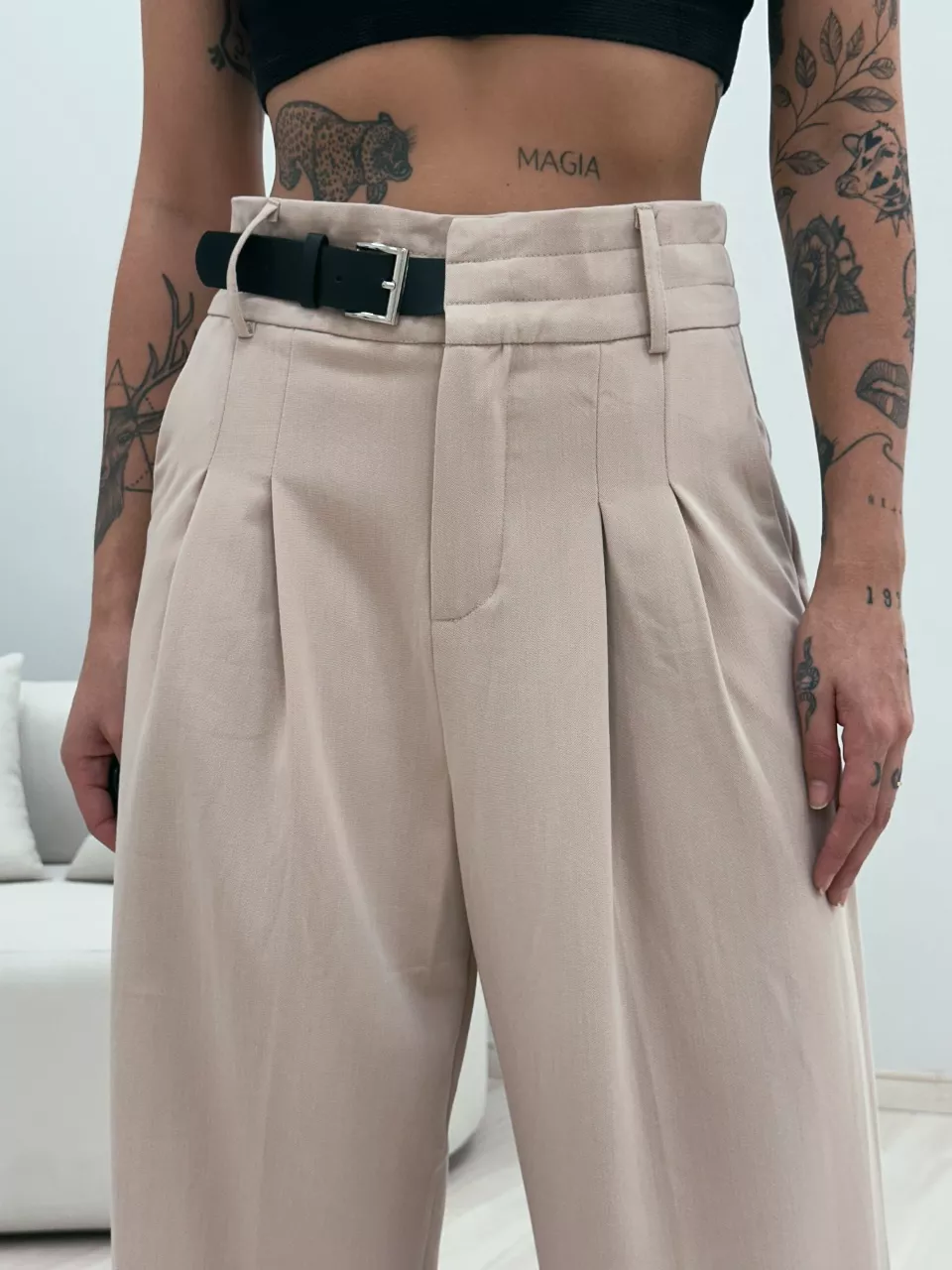 CALÇA ANA LIZ PANTALONA AREIA