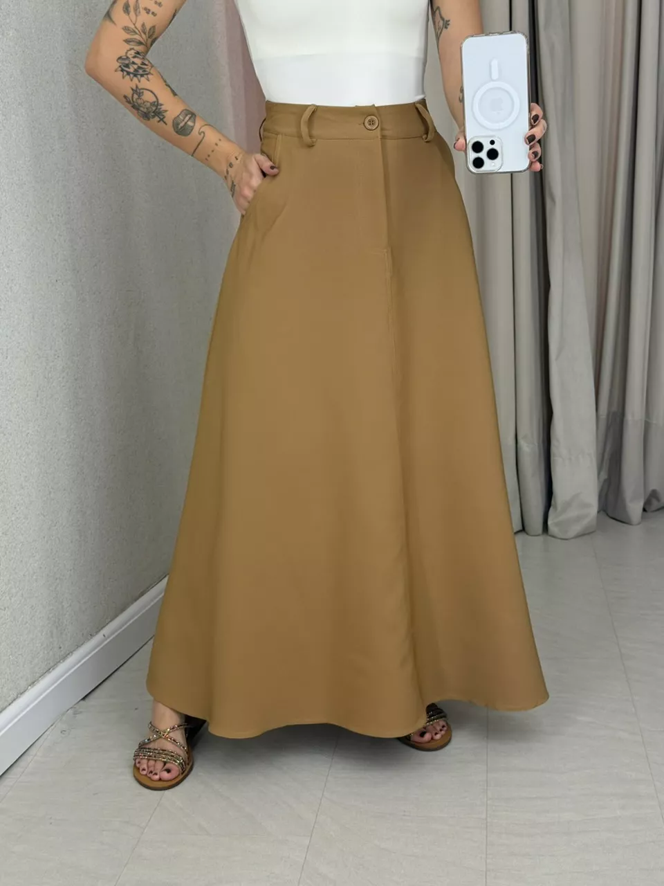SAIA ISIS LONGUETE Nude - 0062820049 - CAROLLA FERRARO