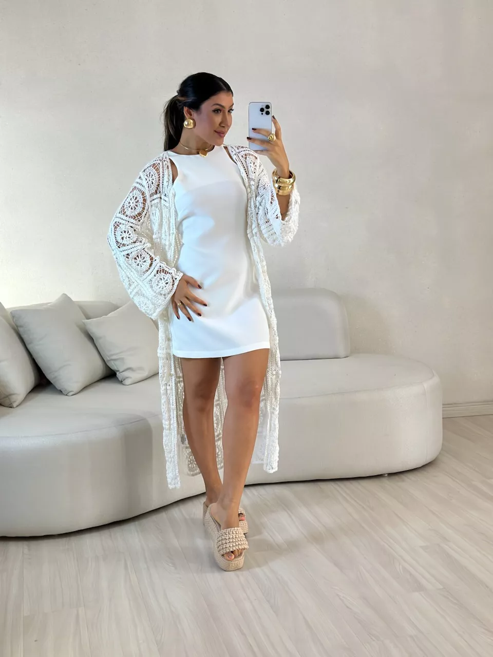 KIMONO JAÍNE CROCHÊ OFF - 0057920048 - CAROLLA FERRARO