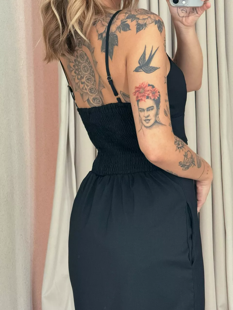 VESTIDO NAIRA MIDI ALÇA PRETO