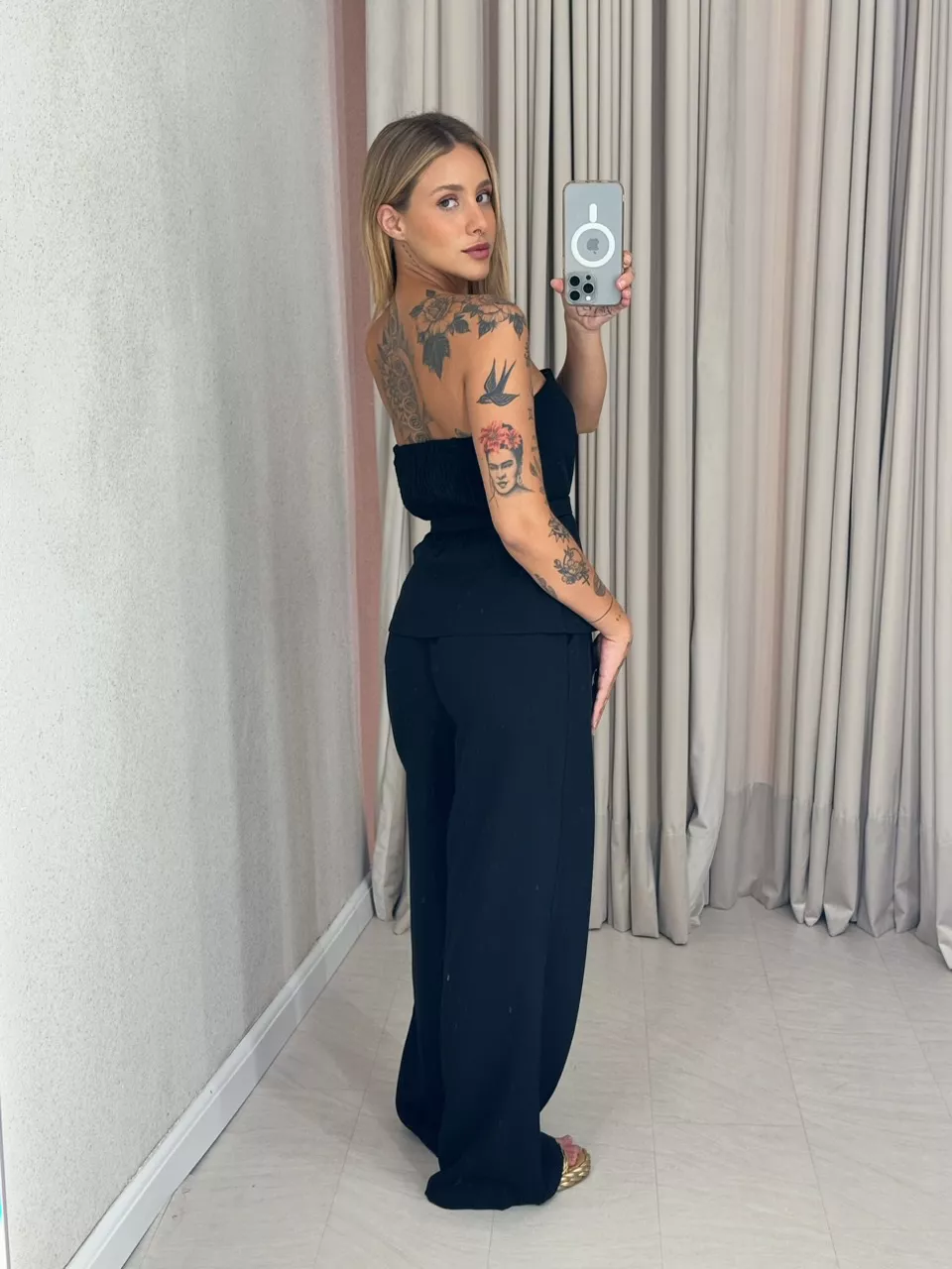 CONJUNTO ROSI CALÇA PRETO