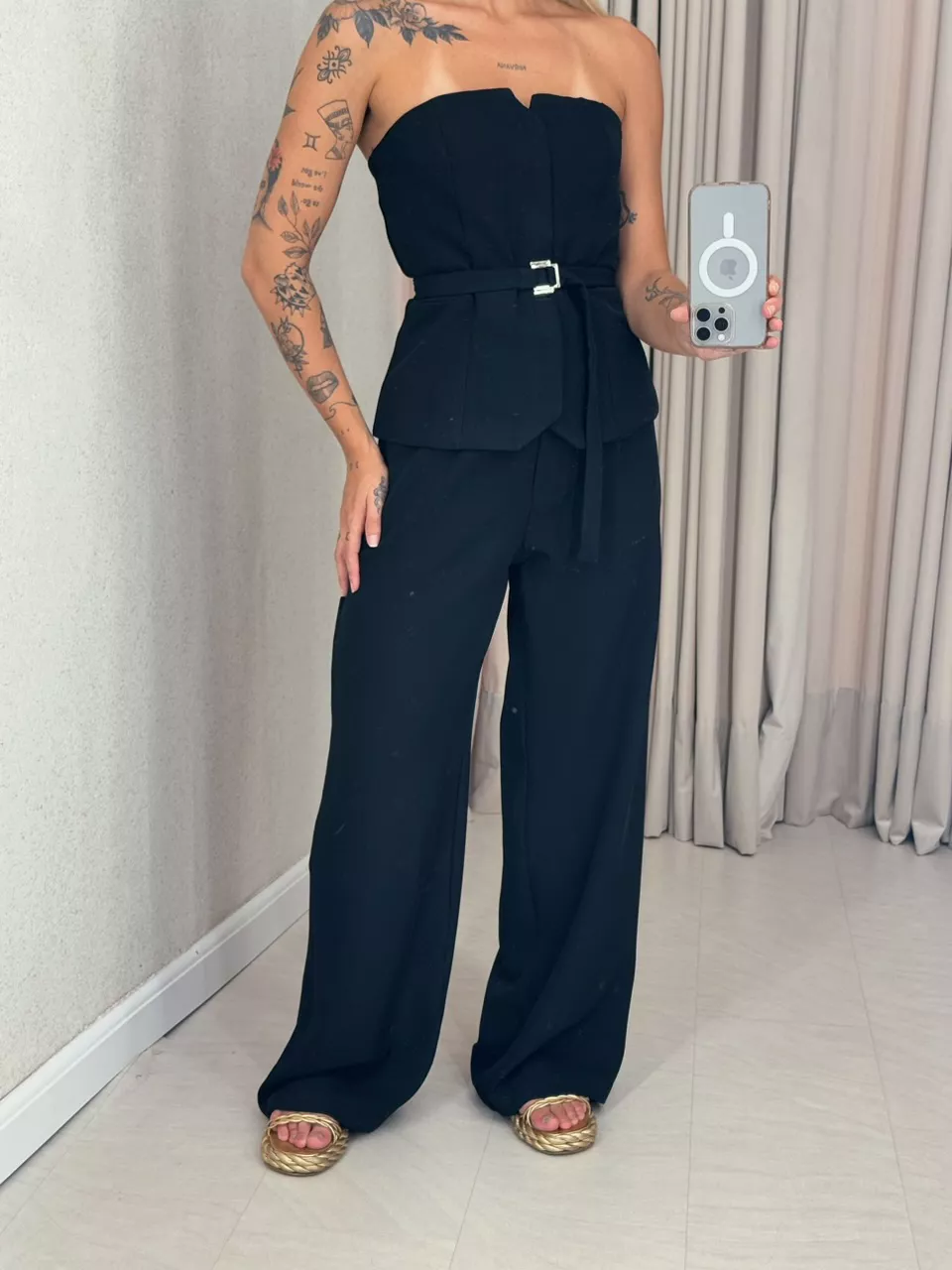 CONJUNTO ROSI CALÇA PRETO