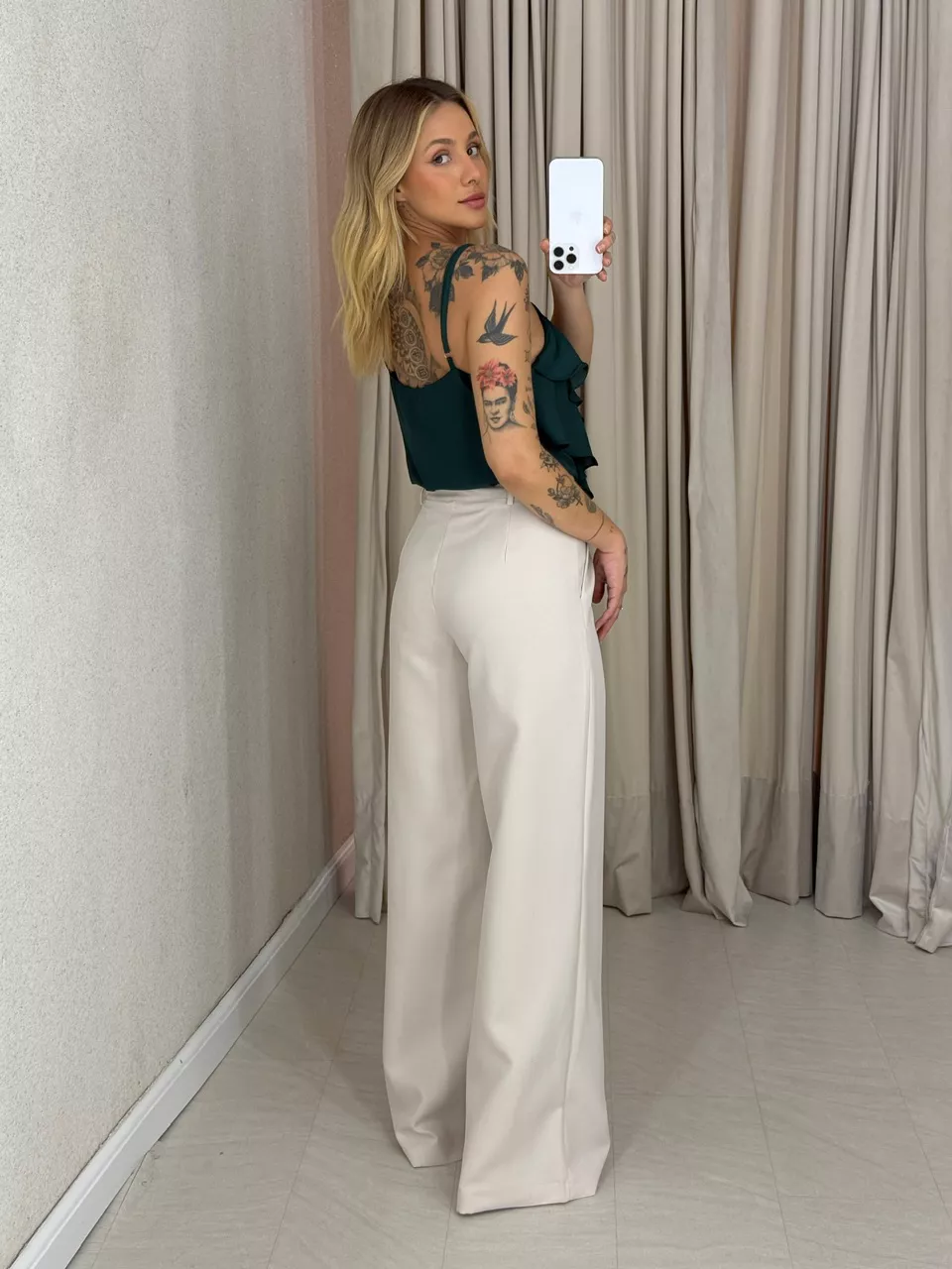 BLUSA MAYA ALÇA VERDE