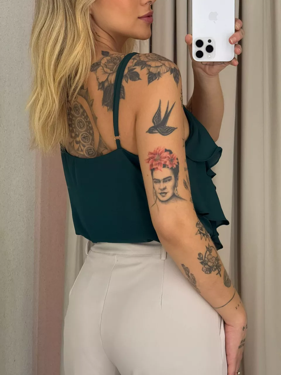 BLUSA MAYA ALÇA VERDE
