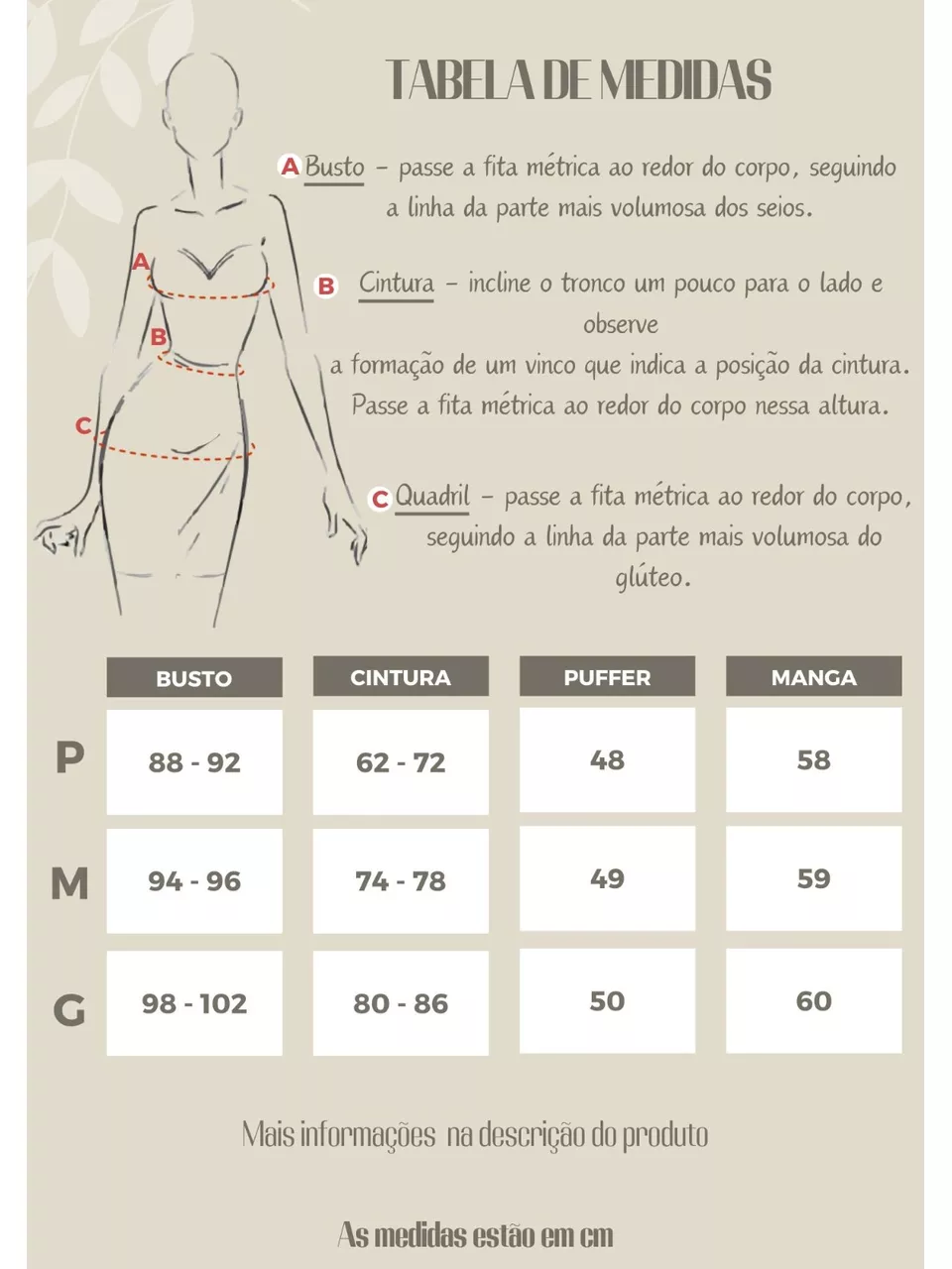 PUFFER BRUNA LISA NUDE