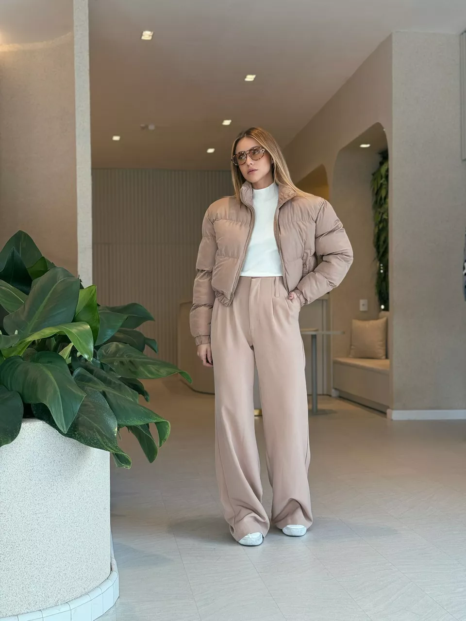 PUFFER BRUNA LISA NUDE
