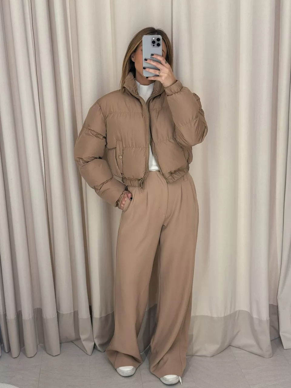 PUFFER BRUNA LISA NUDE