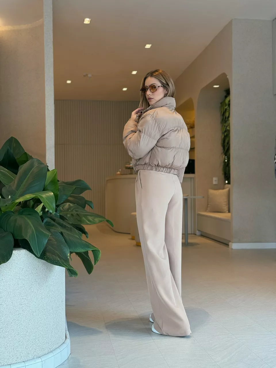 PUFFER BRUNA LISA NUDE