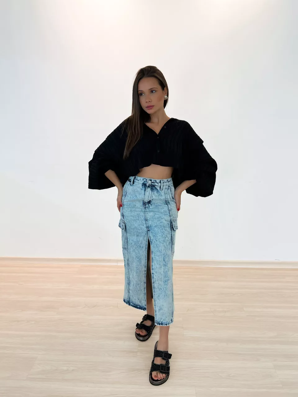 SAIA MIDI JEANS JEANS