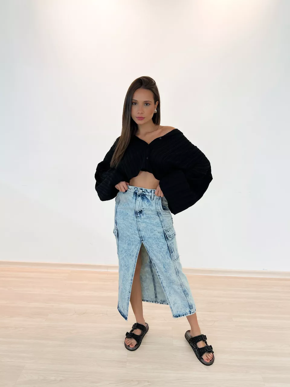 SAIA MIDI JEANS JEANS
