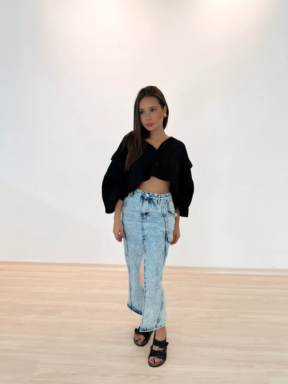 SAIA MIDI JEANS JEANS