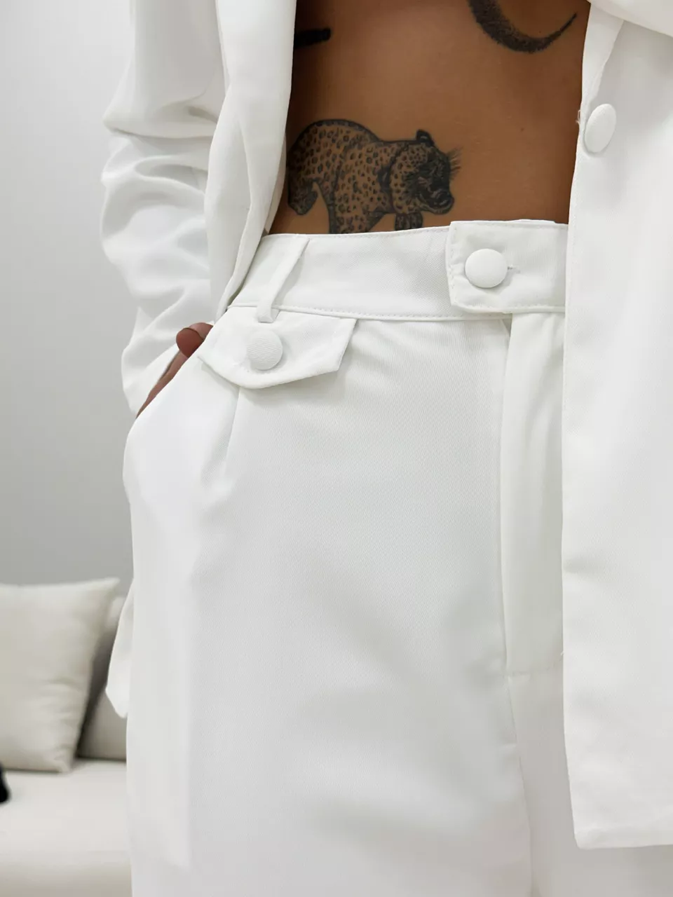 CONJUNTO BLAZER COM CALÇA OFF