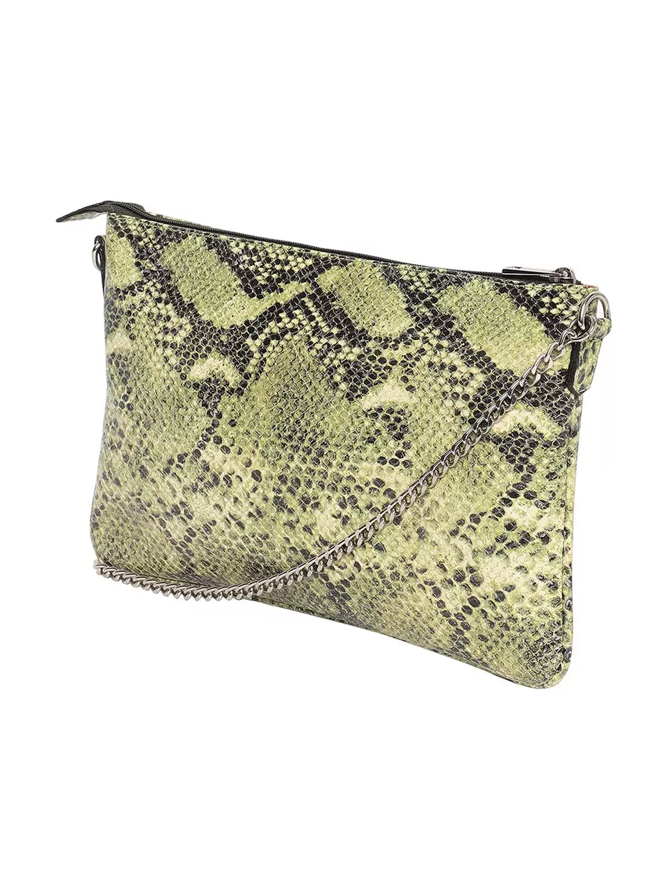 Bolsa Clutch Transversal em Couro Griffazzi Oliva