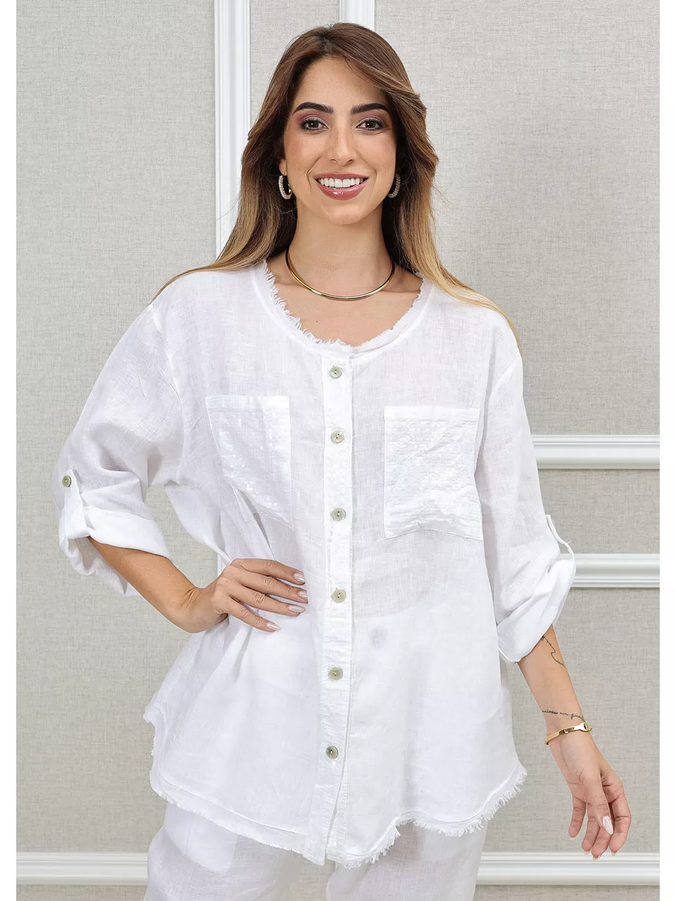 CAMISA DENISE BRANCO