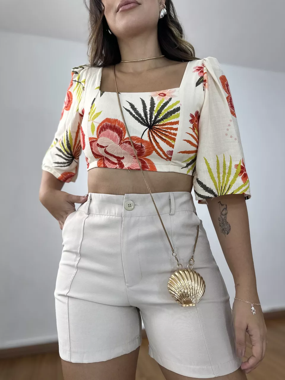 Cropped Margarita - Loja Benditta