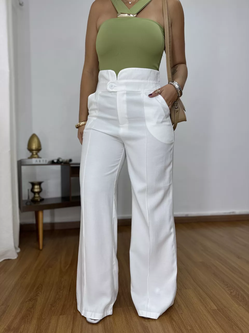 Pantalona Nadia Off - 403090203088130 - Loja Benditta
