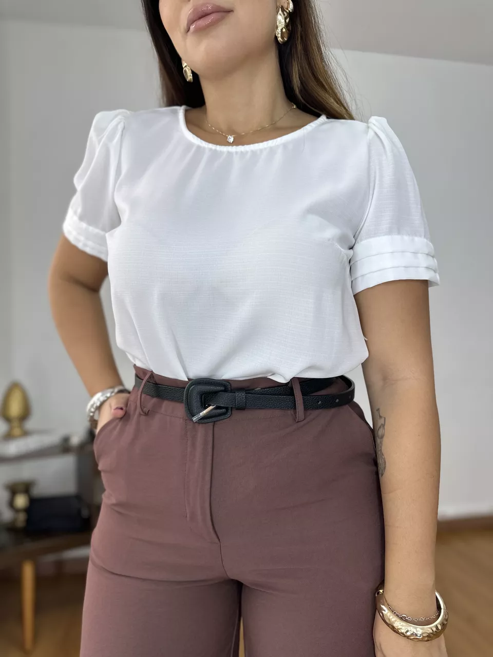 Blusa Betânia Off - BBOF6578 - Loja Benditta