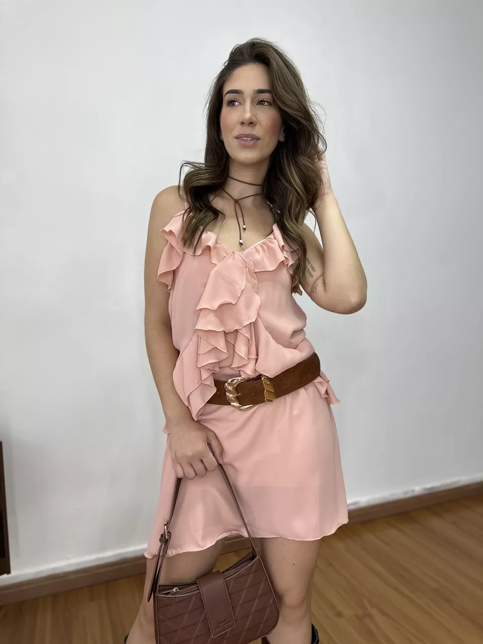 Vestido Boho Rosa - Loja Benditta