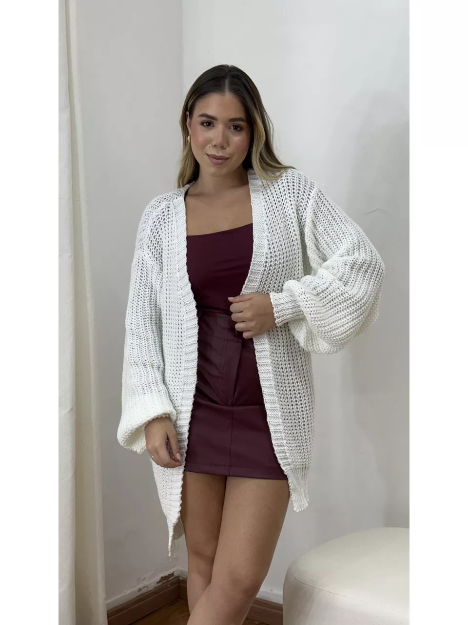 Cardigan Larissa Off - Loja Benditta