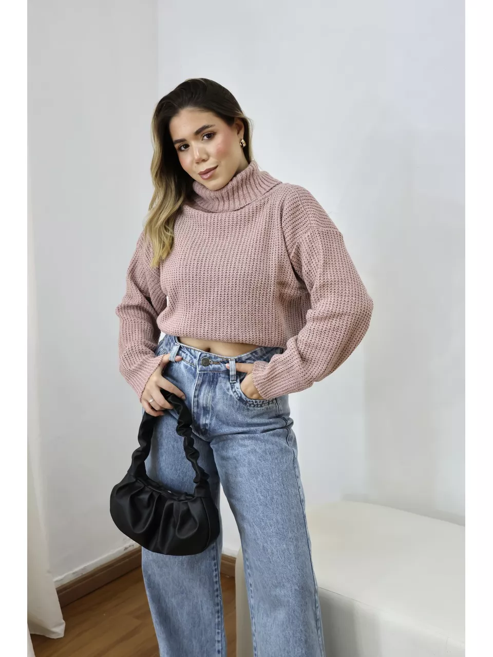 Tricot Mousse Ana Rose