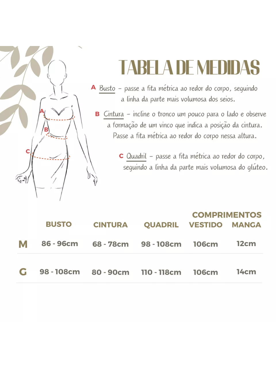 VESTIDO JANE MANGA BABADOS Palha