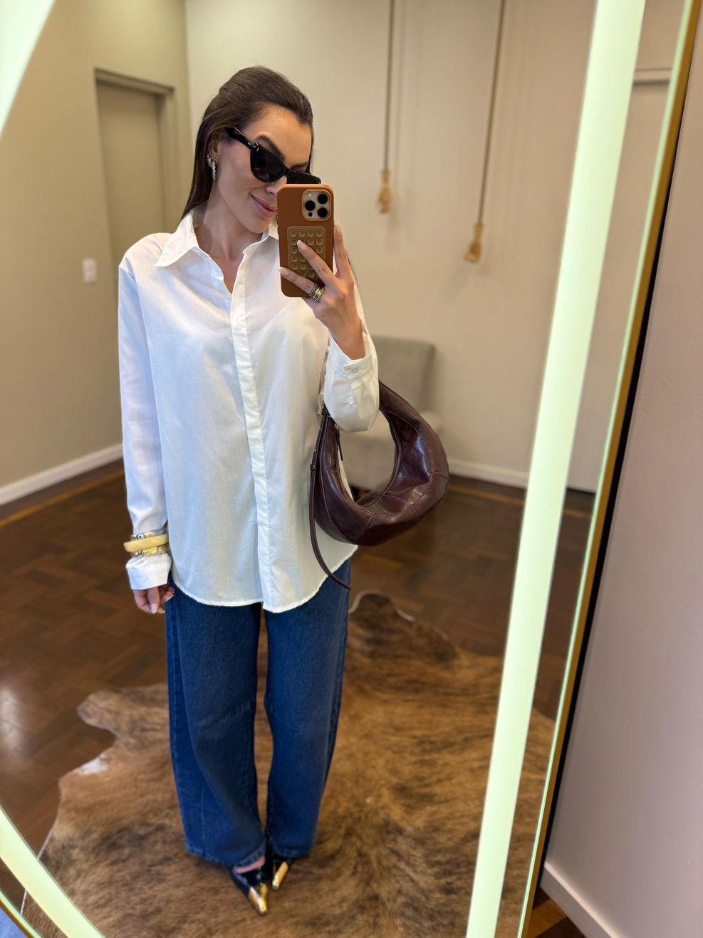 Maxi Camisa Tricoline de Algodão 