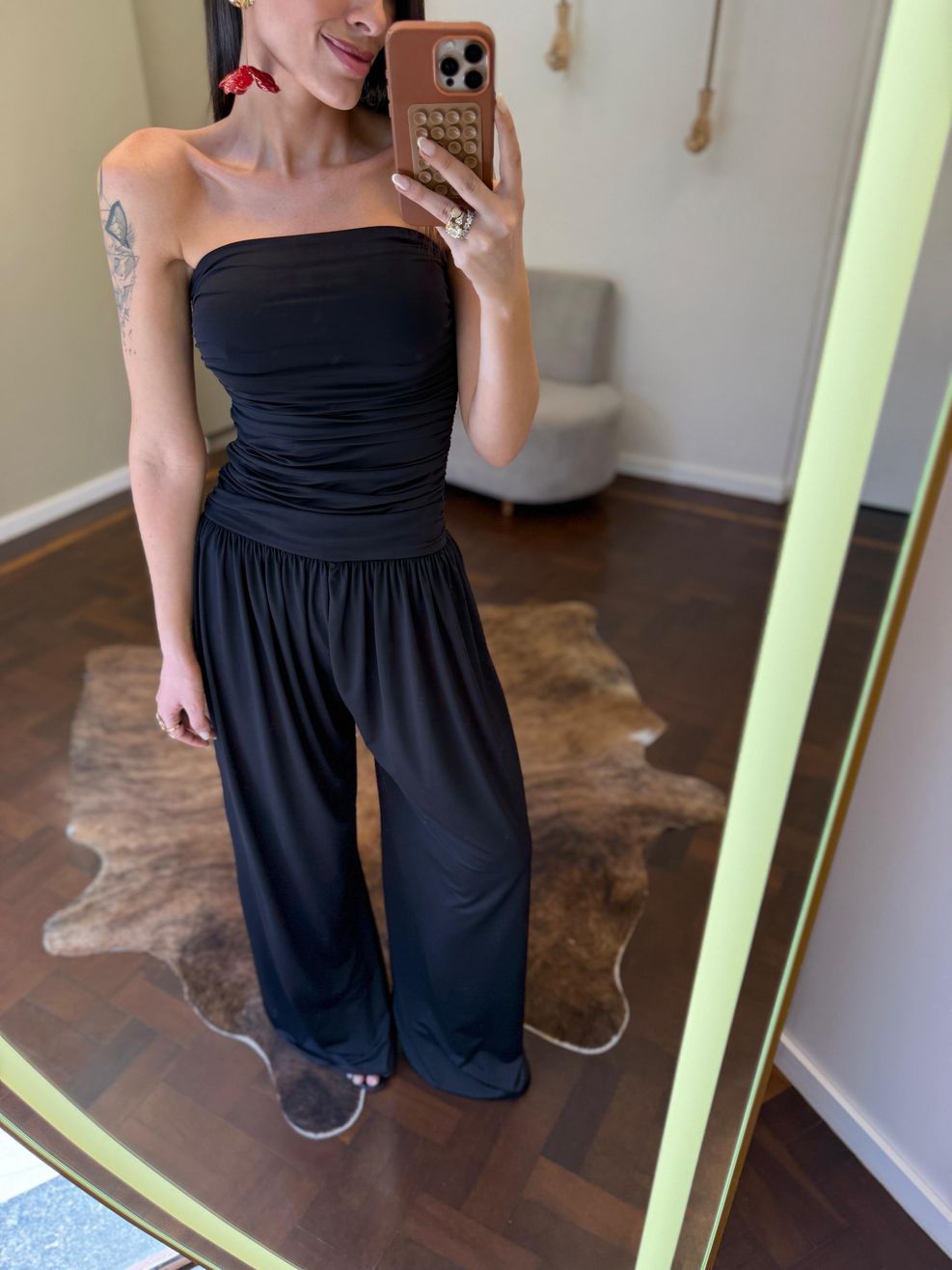 Macacão Joana - Preto