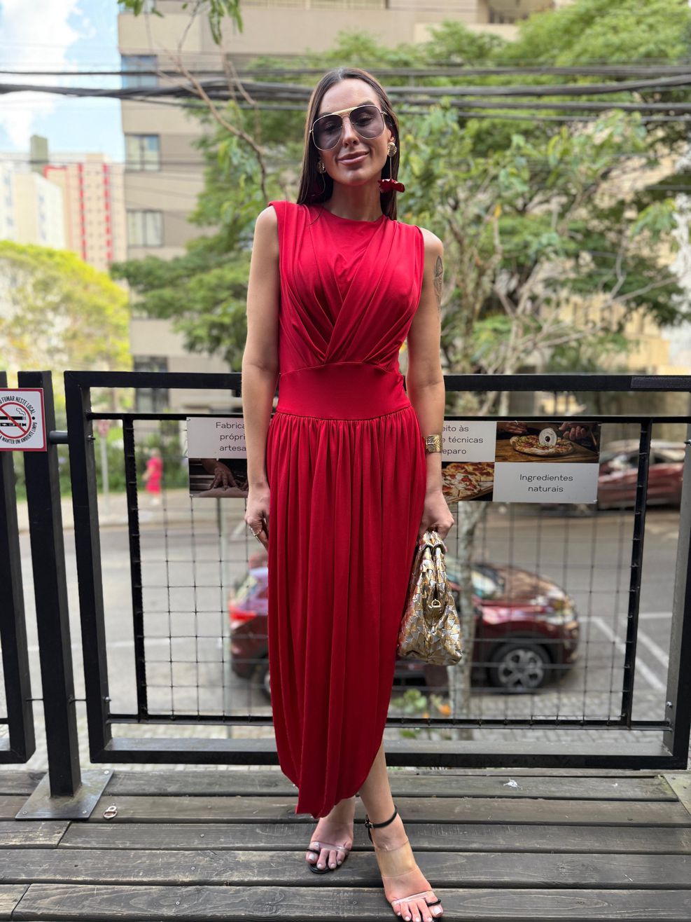 Vestido Victória - Vermelho