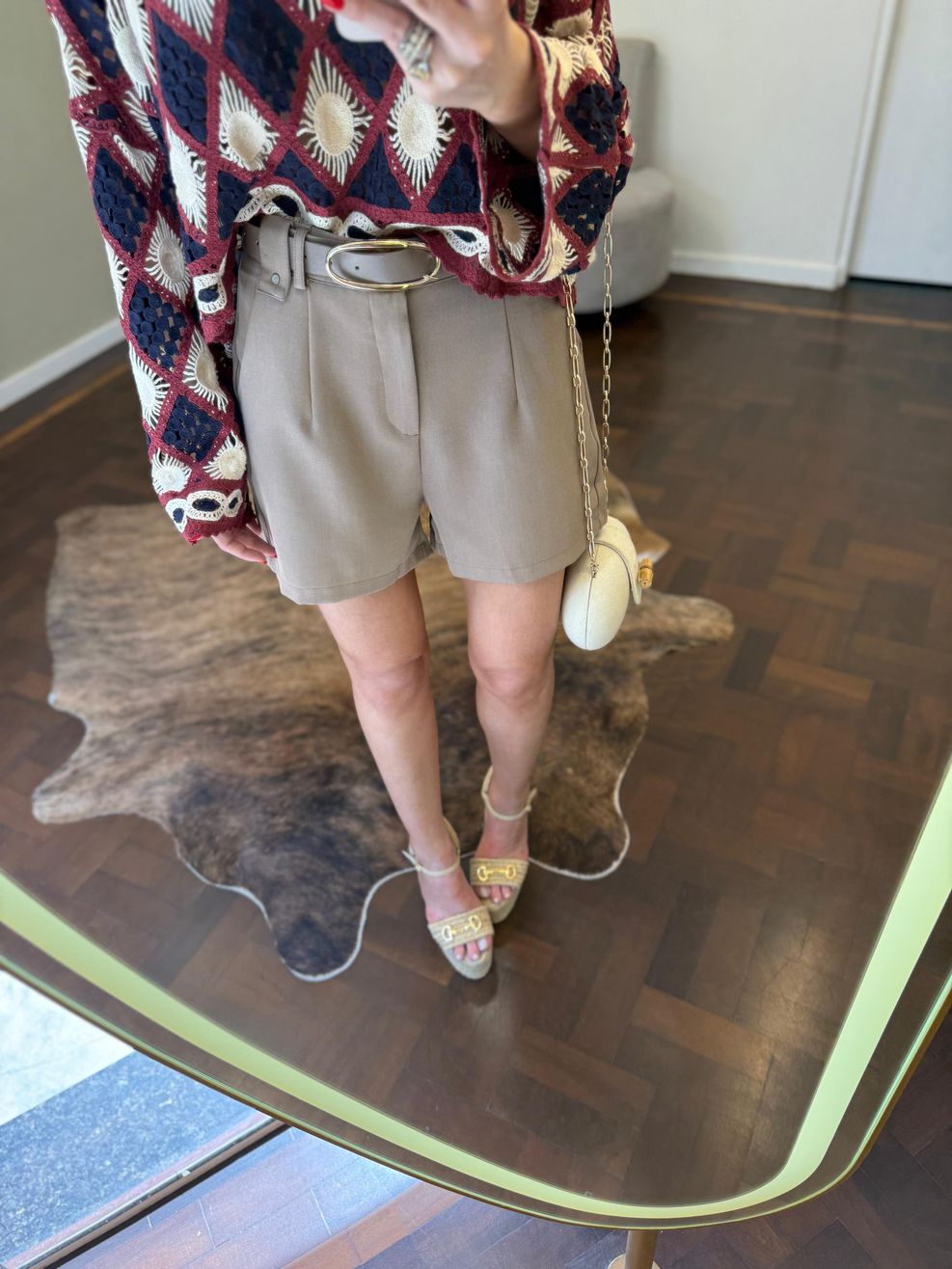 Shorts Alfaiataria Elisa - Fendi 