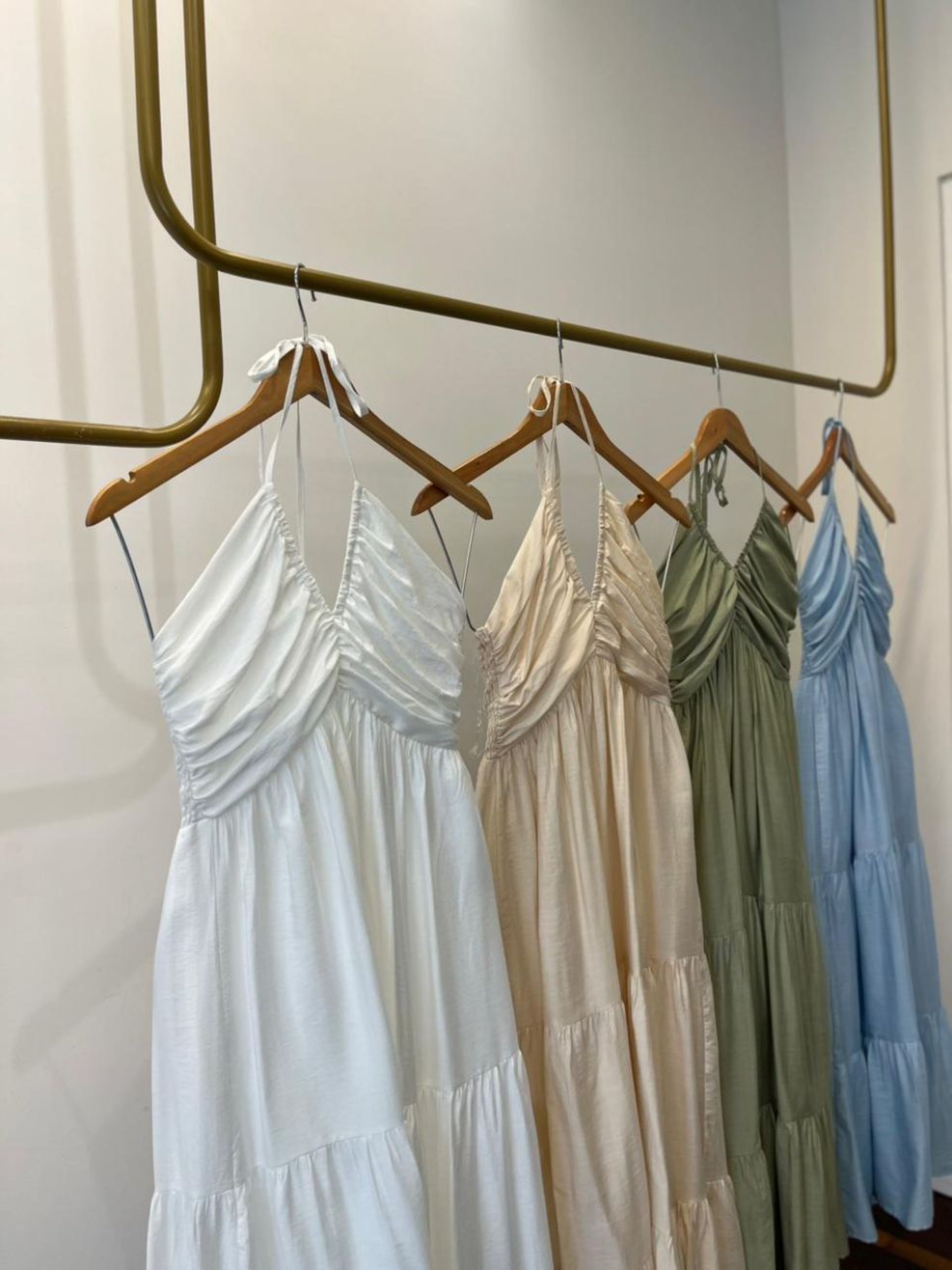 Vestido Martina - Azul Bebê