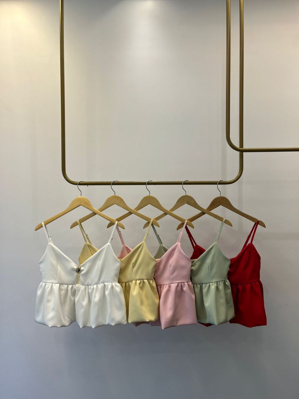 Blusa Heloísa - Alfaiataria Peplum- Off White 