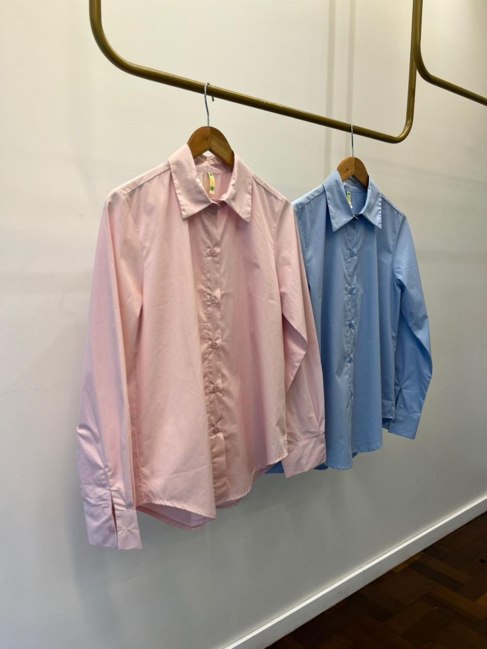 Camisa Signature - Rosa Bebê