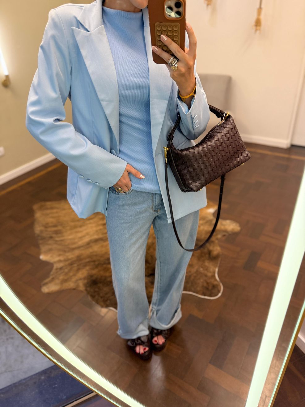 Blazer Alfaiataria Fresh - Azul Bebê