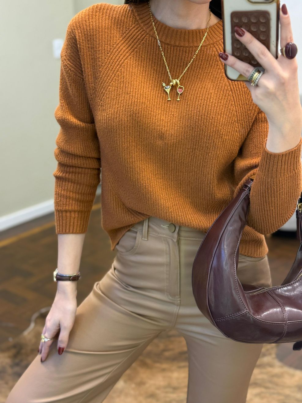 Básica Mini Canelado Manga Raglan