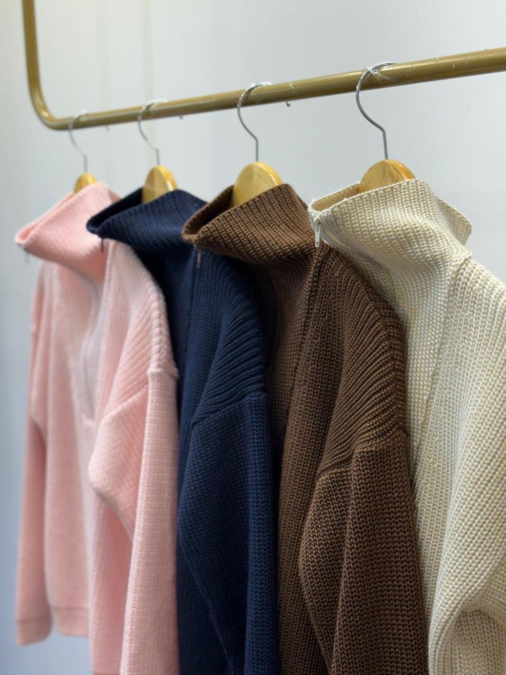 Blusão Tricot Zíper Monte-Carlo - Rosa Bebê 