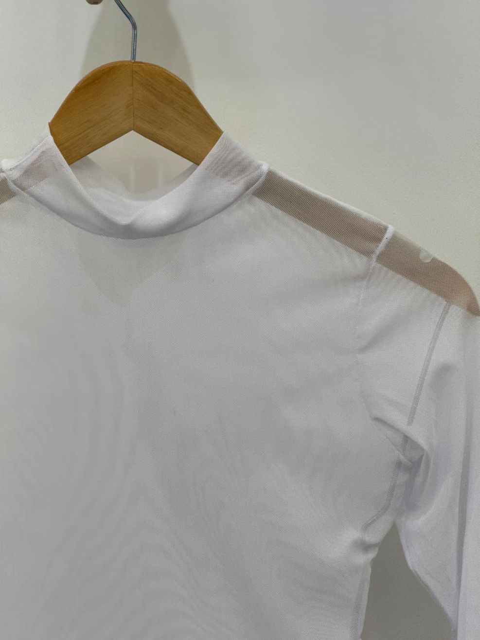 Body Tule Branco 