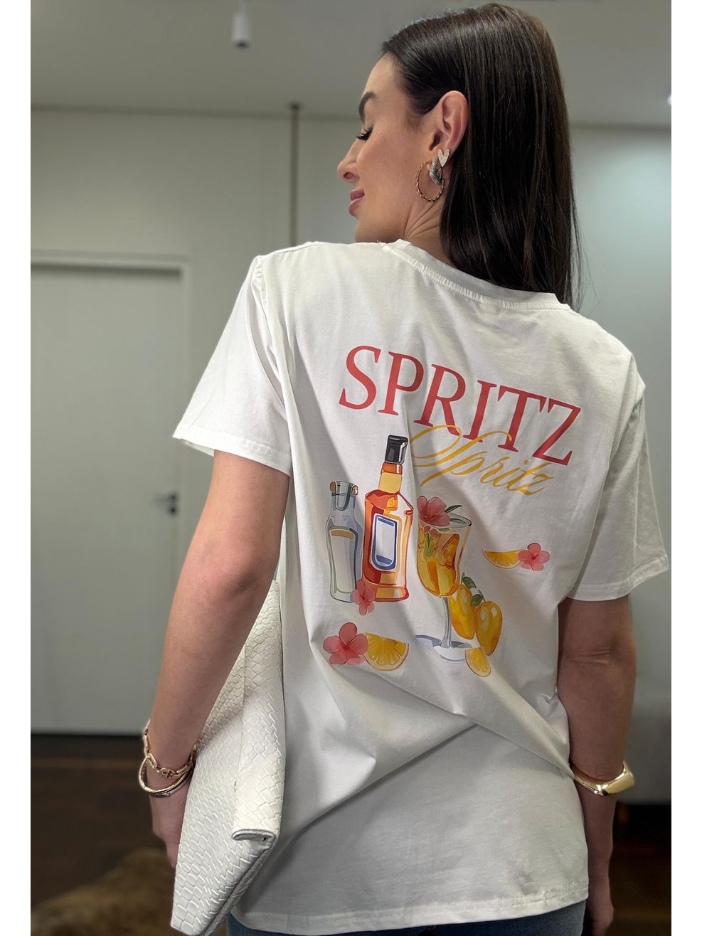 T-shirt Spritz - Branca 