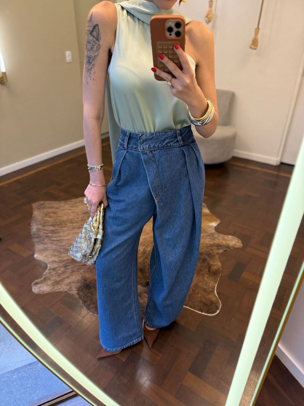 Calça Jeans Alfaiataria Crossover 