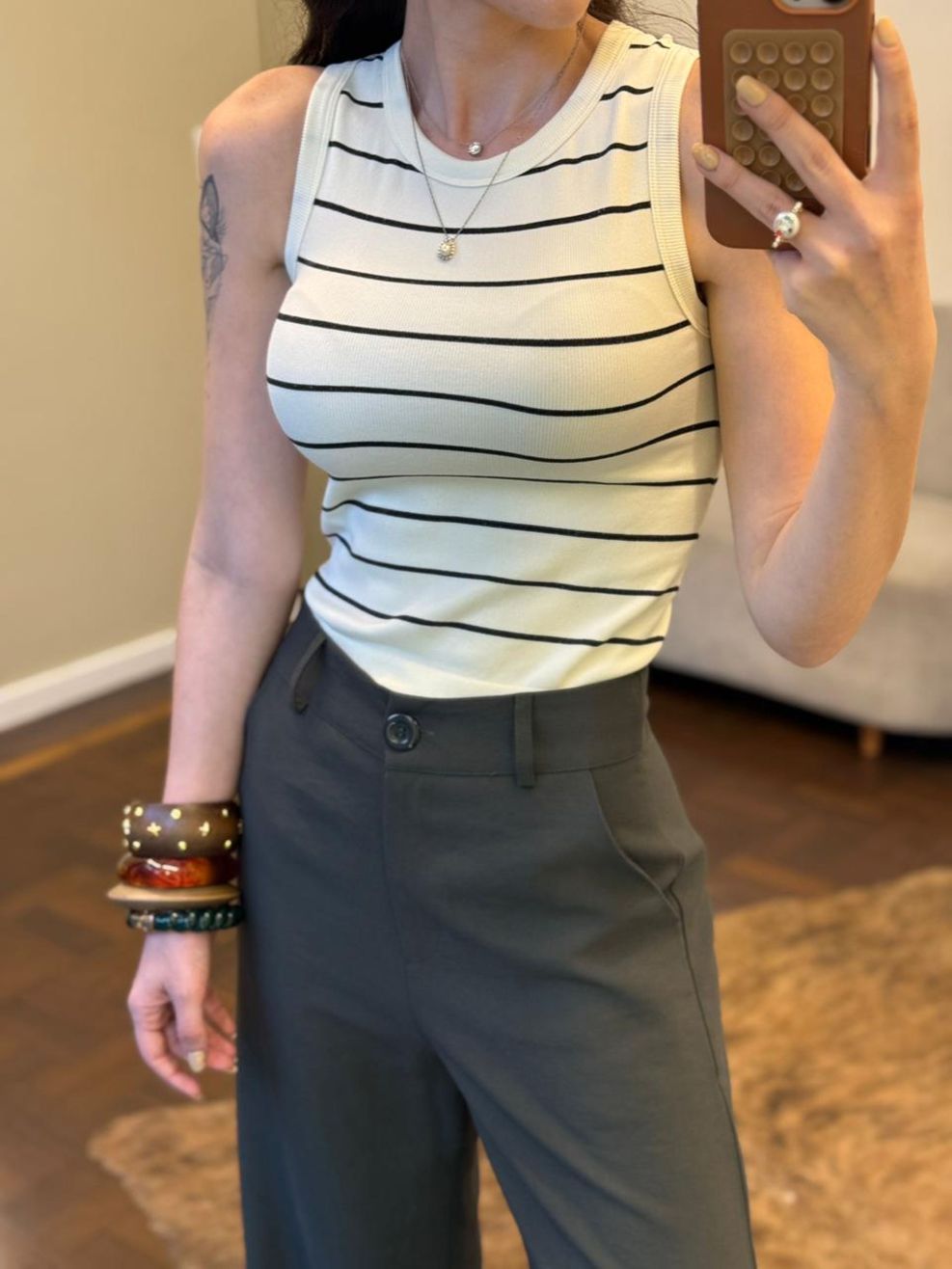 Regata Microfibra Nina - Listrado 