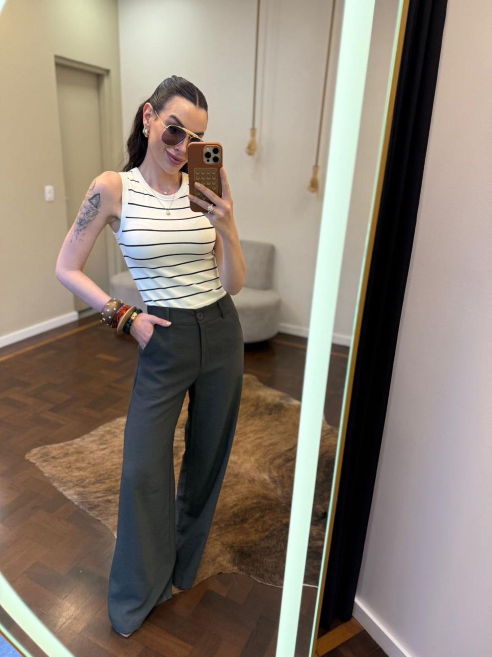 Regata Microfibra Nina - Listrado 