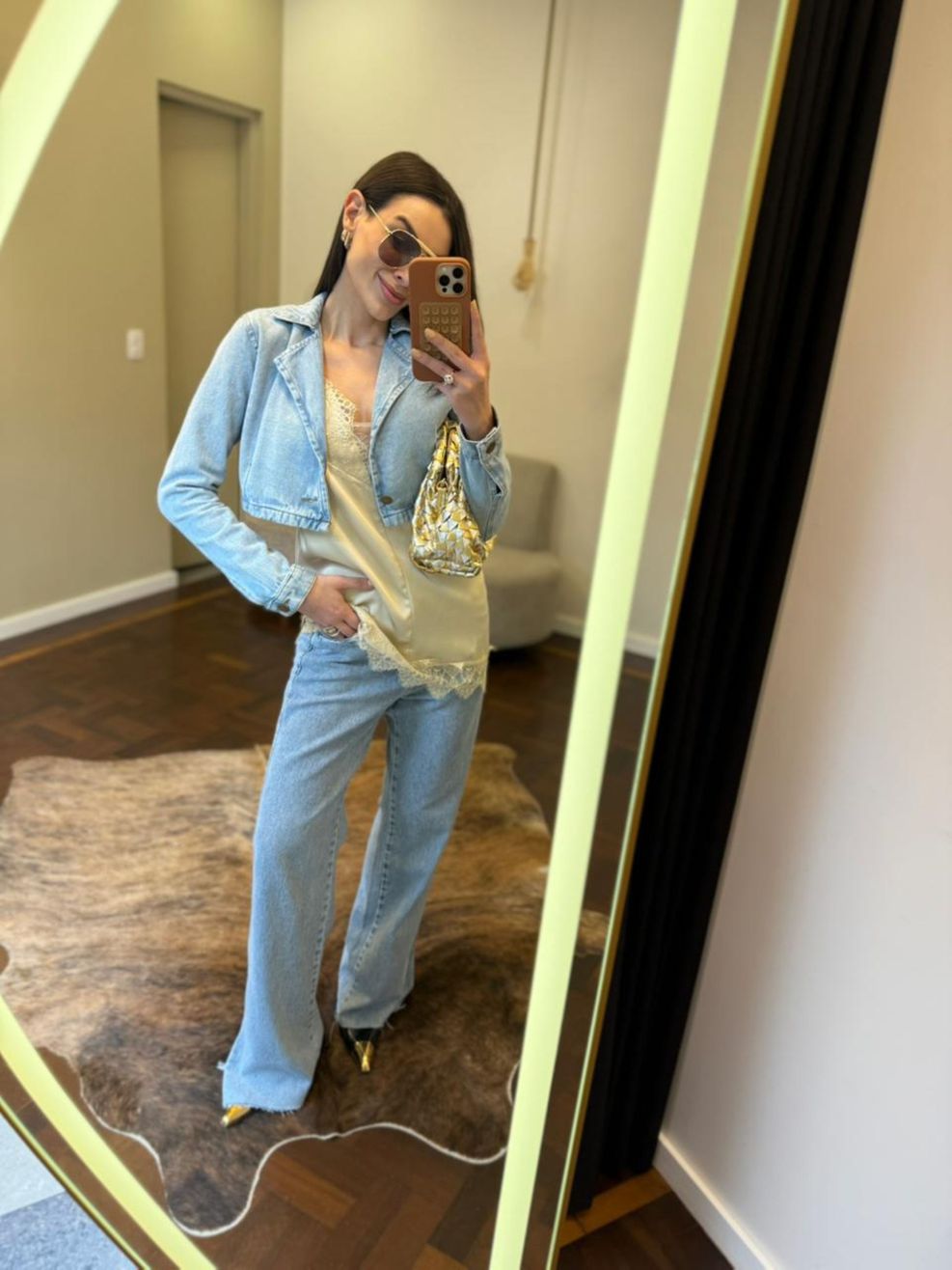 Blazer Jeans Cropped  