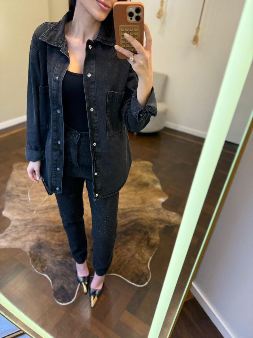 Camisão Jeans Black 