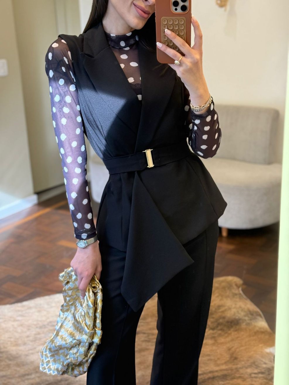 Conjunto Alfaiataria Kyoto - Preto