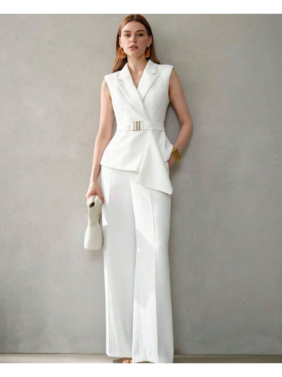 Conjunto Alfaiataria Kyoto - Branco