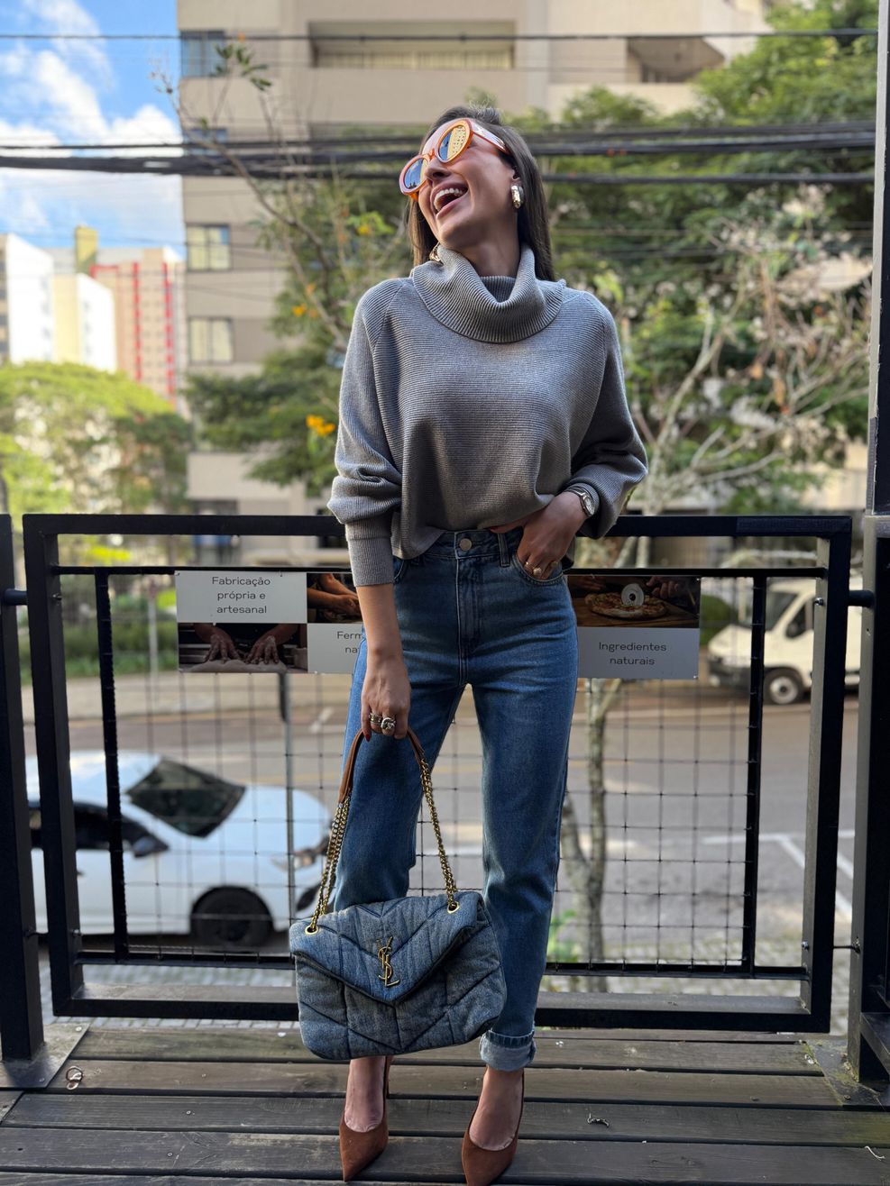 Calça Jeans Mom Classic