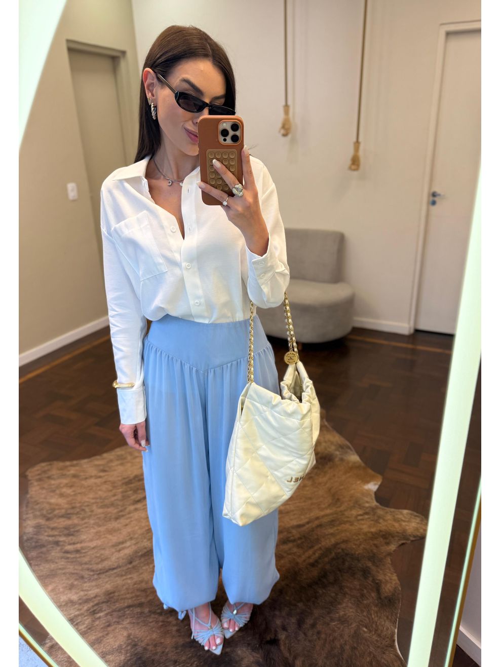 Calça Aladim Slim Júlia - Azul 