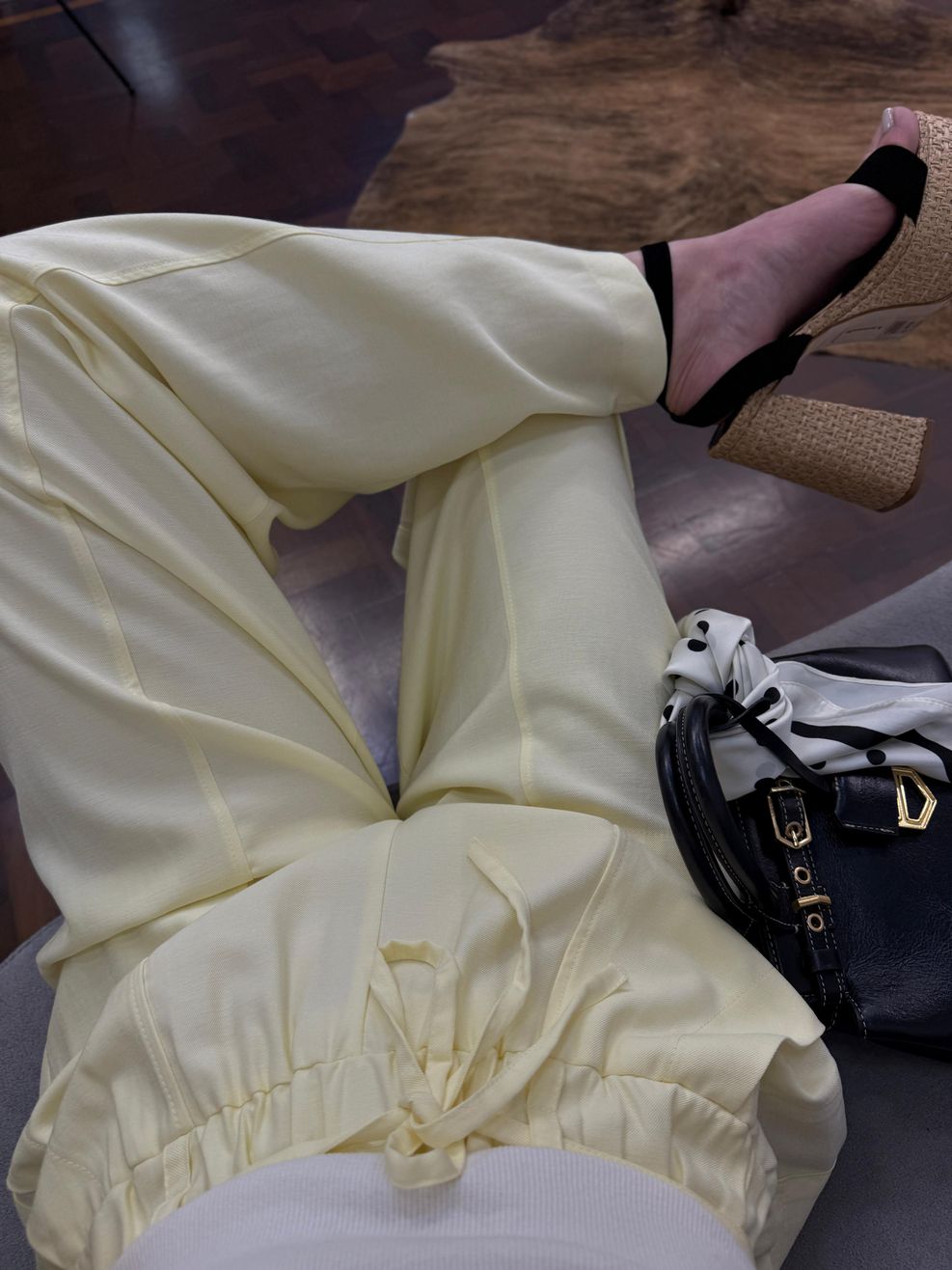 Calça Alfaiataria Marrant Confort - Amarela 