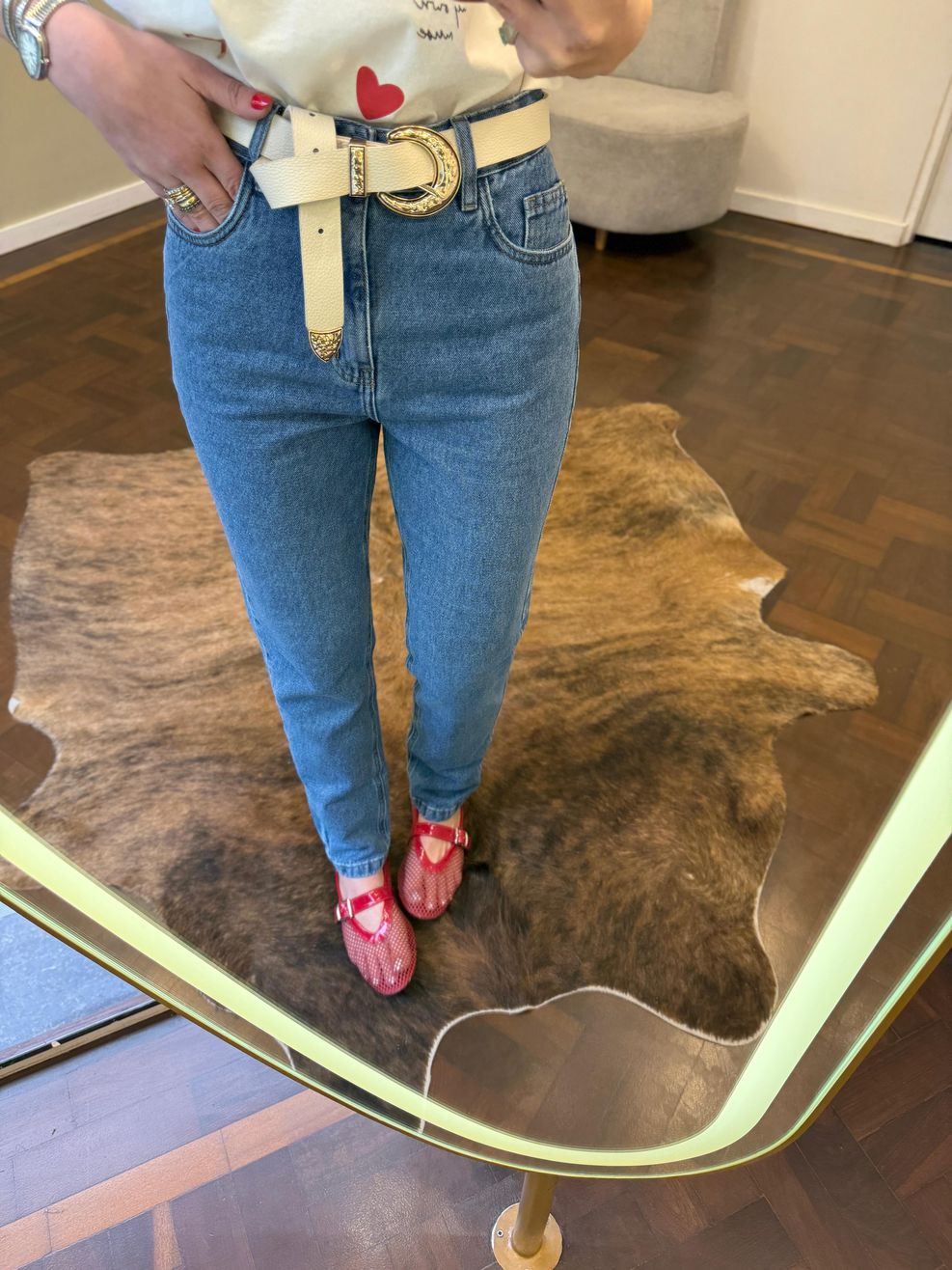Calça Jeans Mom Classic